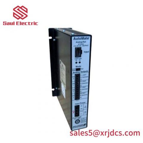 Reliance Electric 61C365 4-20mA Analog Output Rail Module for AutoMate Systems