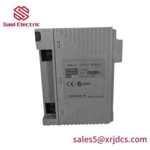 Yokogawa AAI543-H00 Analog Output Module: Precision Control in Industrial Automation