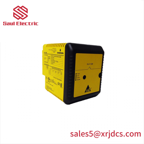 emerson_sls1508_logic_solver.png Emerson MTR-35005685Cables Custom Modified NEMA 34 Stepping Motor