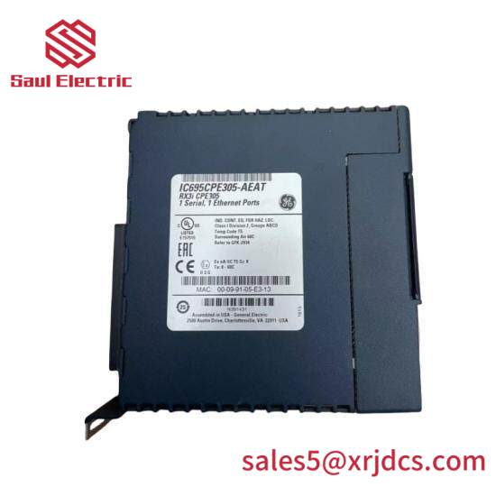 ge_fanuc_ic695cpe305_cpu.jpg GE FANUC IC695CPE305 CPU - Industrial Control Module