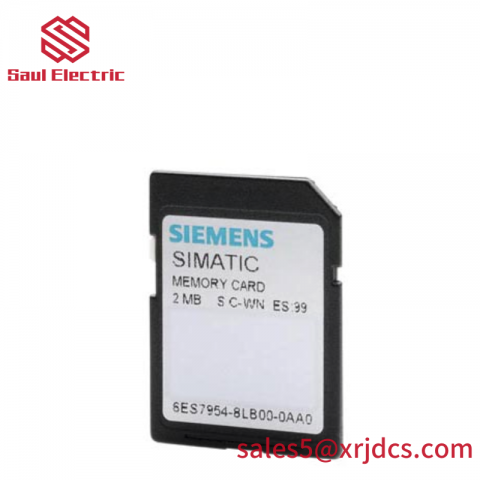 SIEMENS 6ES7954-8LB00-0AA0 Memory Card: High-Performance S7 Control Module